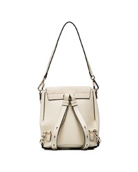 Chloé Off White Faye Medium Leather Backpack