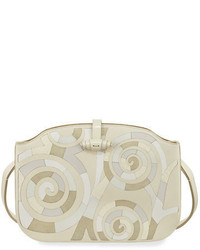 The Row Croissant Coil Mosaic Calfskin Shoulder Bag