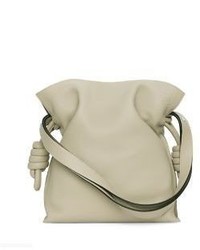 Loewe Flaco Knot Leather Shoulder Bag