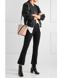 Proenza Schouler Hex Mini Paneled Leather Shoulder Bag Beige