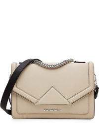 Karl Lagerfeld Kklassik Leather Shoulder Bag
