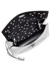 Proenza Schouler Small Grommeted Leather Lunch Shoulder Bag