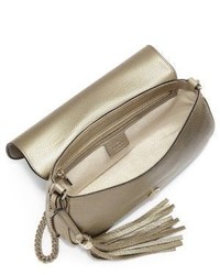 Gucci Soho Metallic Leather Shoulder Bag