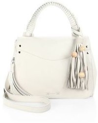 Elizabeth and James Trapeze Small Leather Satchel