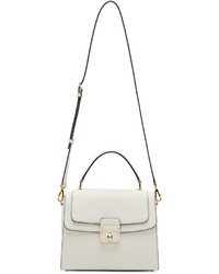 Dolce & Gabbana White Leather Greta Bag