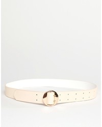 Asos Double Prong Round Hip And Waist Belt