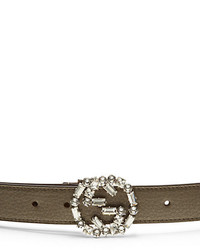 Gucci Embellished Interlocking G Belt