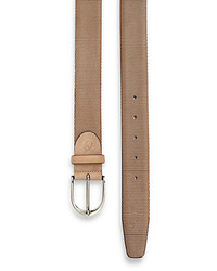 Canali Perforated Leather Belt