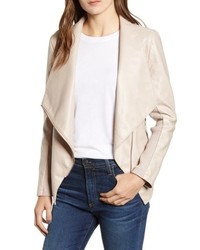 BB Dakota Gabrielle Faux Leather Asymmetrical Jacket