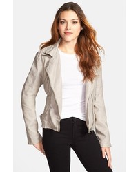 RD Style Research Design Faux Leather Biker Jacket Small