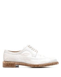Maison Margiela Distressed Effect Lace Up Brogues