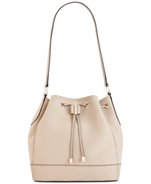 bank Kijkgat Trots Calvin Klein Key Item Drawstring Bucket Bag, $147 | Macy's | Lookastic