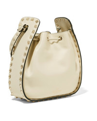 Valentino Garavani The Rockstud Leather Bucket Bag