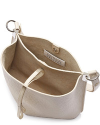 Maison Margiela Small Bucket Textured Leather Shoulder Bag