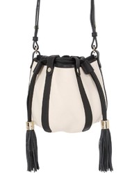 See by Chloe Vicki Grained Leather Bucket Bag