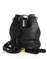 See by Chloe Vicki Small Leather Bucket Bag