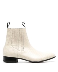 Tom Ford Alligator Embossed Leather Boots