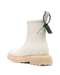 Off-White Sponge Ankle Boots