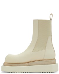 Rick Owens Off White Cyclops Chelsea Boots