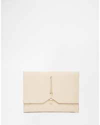 Asos Collection Clutch Bag With Geo Lock