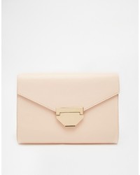 Asos Collection Flat Lock Envelope Clutch Bag