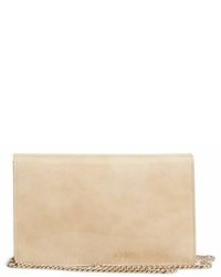 Jimmy Choo Florence Patent Leather Suede Clutch