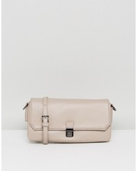 Marc B Handheld Clutch With Detachable Across Body Strap