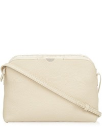 The Row Multi Pouch Grained Leather Cross Body Bag