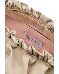 RED Valentino Redvalentino Leather Clutch