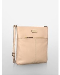 Calvin Klein Textured Leather Crossbody Bag
