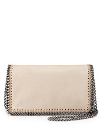 Stella McCartney Carry Bag nude-silver-colored flecked casual look Bags Carry Bags 