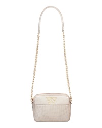 KELLY WYNNE Mingle Mingle Mini Embossed Leather Crossbody Bag