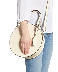 Sole Society Palermo Can Faux Leather Circle Crossbody Bag