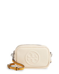 Tory Burch Perry Bombe Leather Crossbody Bag