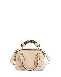 Chloé Small Daria Leather Day Bag