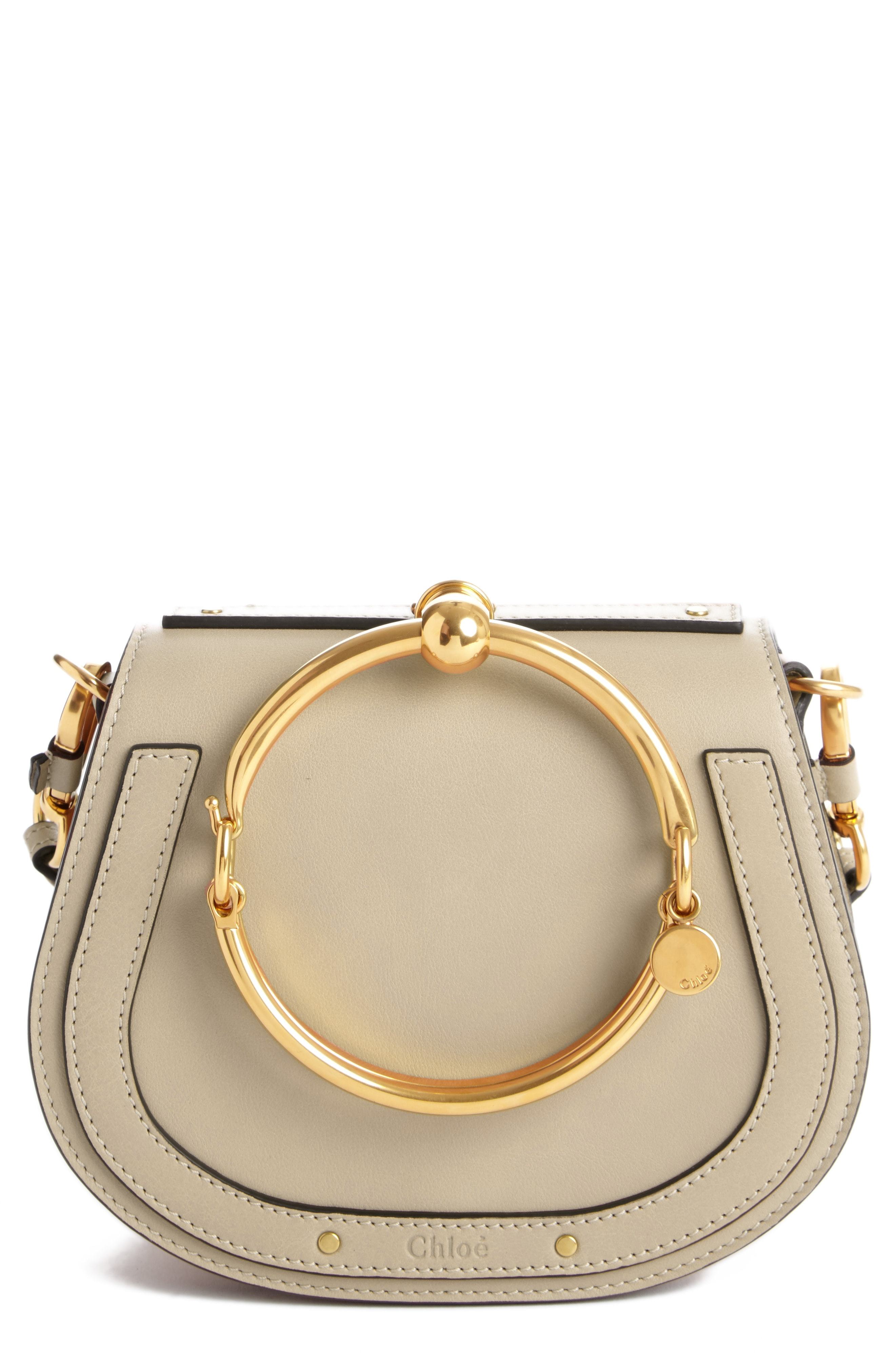 Chloé // Brown Leather Small Nile Bracelet Bag – VSP Consignment