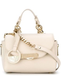Versace Collection Mini Flap Crossbody Bag