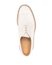 Brunello Cucinelli Perforated Derby Shoes