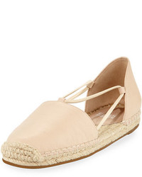 Eileen Fisher Lee Leather Espadrille Flat