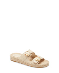 Tory Burch Selby Two Band Espadrille Slide Sandal