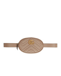 Gucci Pink Gg Marmont 20 Belt Pouch