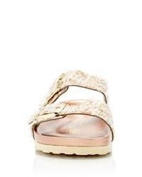 Birkenstock Tweed Arizona Double Buckle Sandals