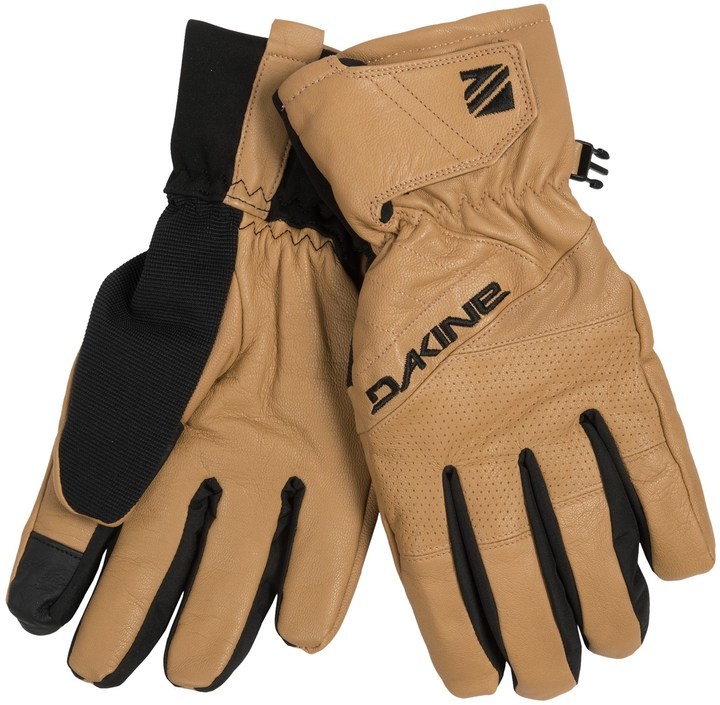 leather gloves for snow