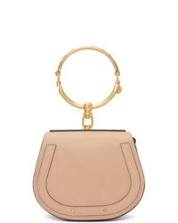 Chloé Beige Small Nile Bracelet Bag