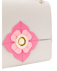 Furla Floral Detail Handbag