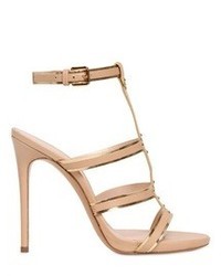 Casadei 110mm Leather Cage Sandals