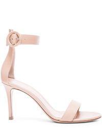 Gianvito Rossi Leather Ankle Strap Heels