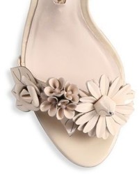 Sophia Webster Lilico Flower Embellished Leather Sandals