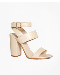 Brooks Brothers Tall Ankle Strap Sandals