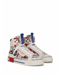 Dolce & Gabbana 2zero High Top Sneakers